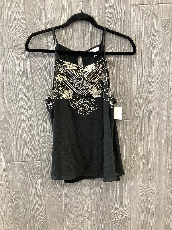 Black Top Sleeveless Love On A Hanger, Size L