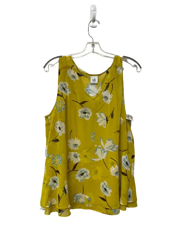 Yellow Top Sleeveless Cabi