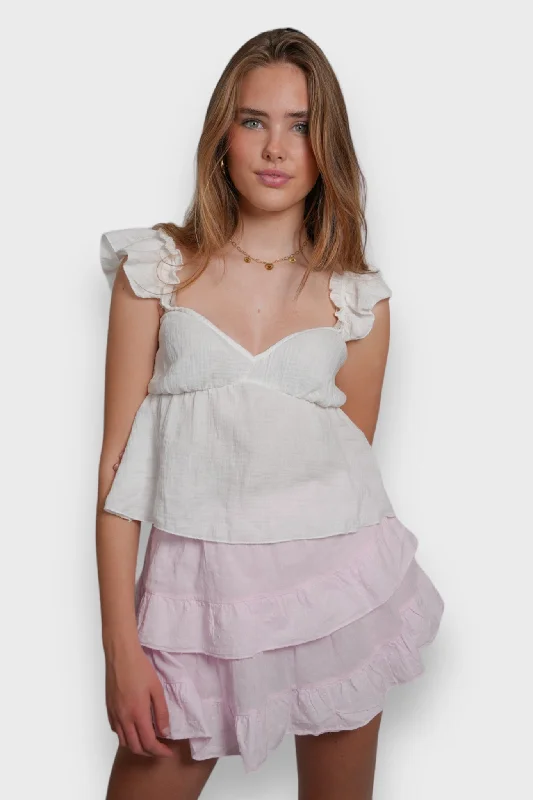 "Joy" skort light pink