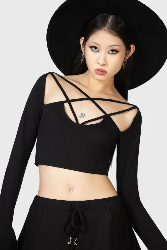 Celestial Night Crop Top