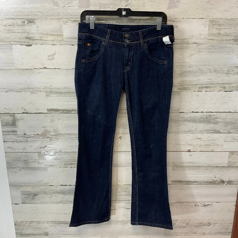 Jeans Boot Cut By Hudson In Blue Denim, Size: 6