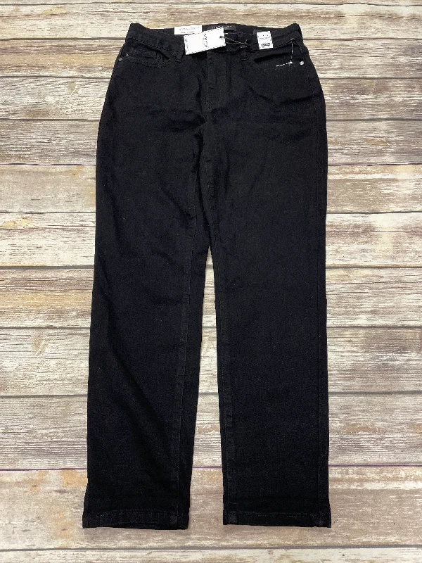 Jeans Boyfriend By Judy Blue In Black Denim, Size: 10