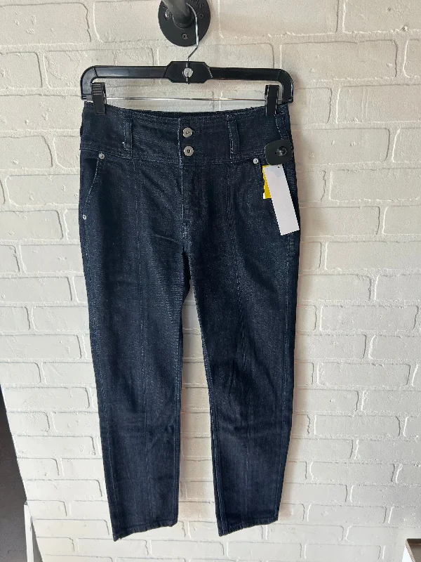 Jeans Straight By Pilcro In Blue Denim, Size: 2