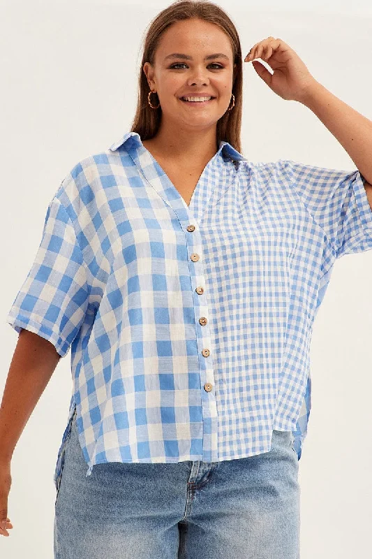 Stripe Relaxed Shirt Short Sleeve