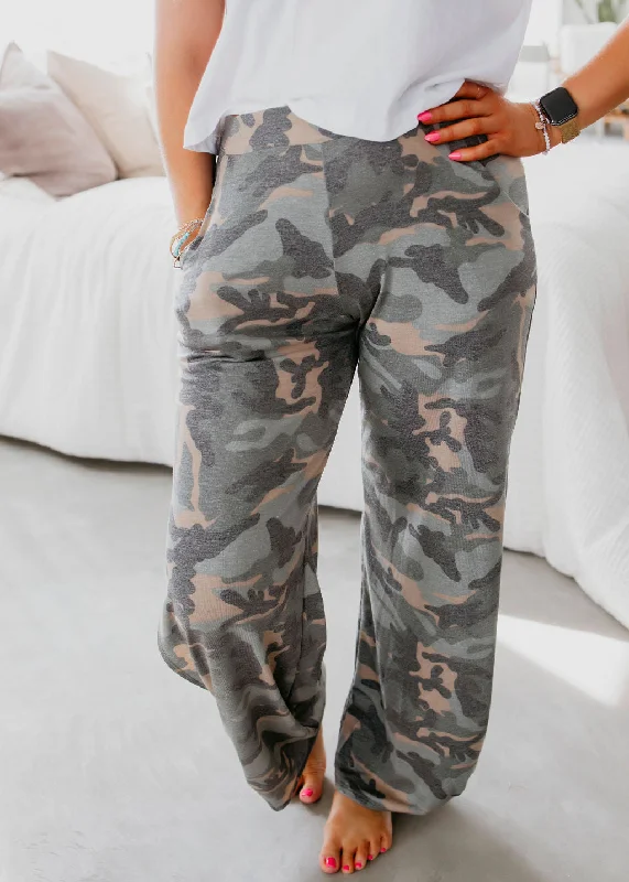 Lucie Camo Print Jogger