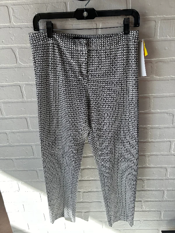 Pants Cropped By Amanda + Chelsea In Black & White, Size: 8