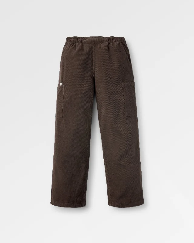 Someday Organic Cotton Corduroy Pant - Coffee