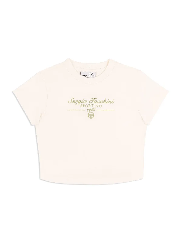 Nicola Graphic T-Shirt- Gardenia