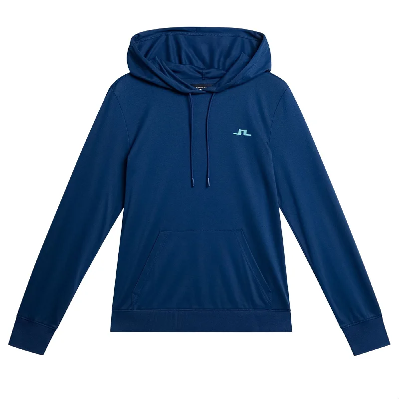 Womens Vice Pima Cotton Hoodie Estate Blue - SU24