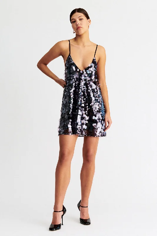 Blake Trapeze Mini Dress