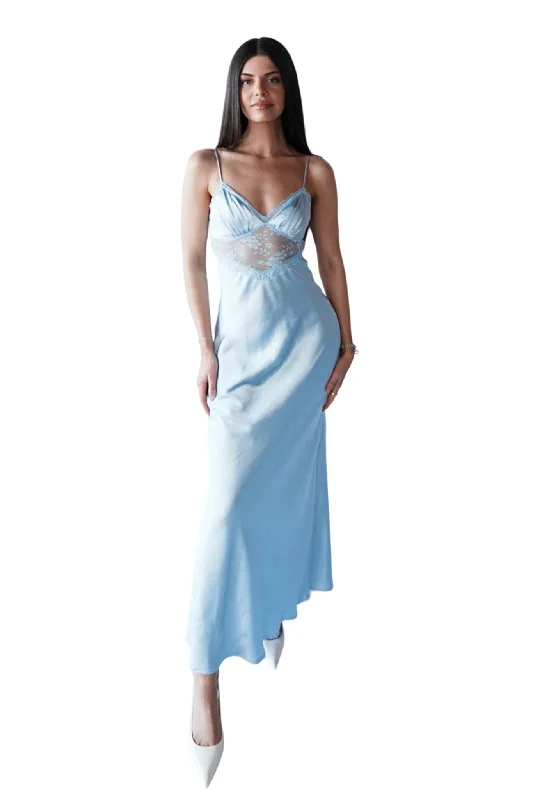 Darling Maxi Dress - Blue