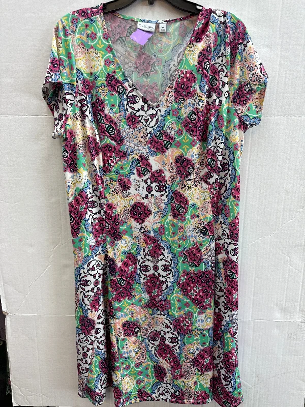 Dress Casual Midi By Kim Rogers  Size: 1x