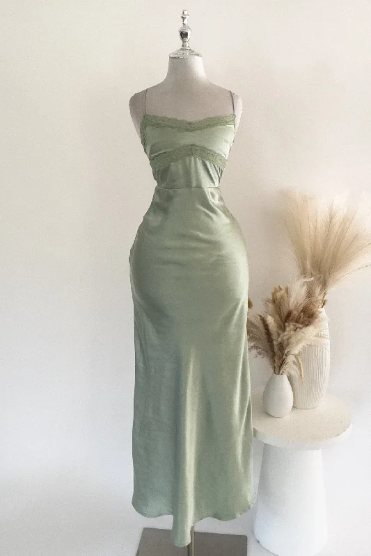 Green Maxi Dress - SAMPLE SALE