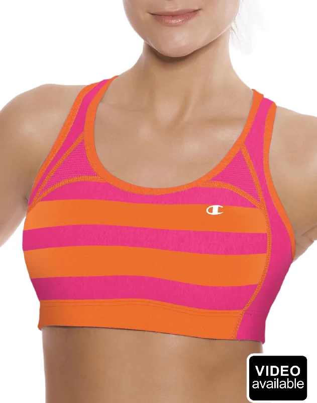 Champion Cotton-Rich Fitness Racerback Sports Bra