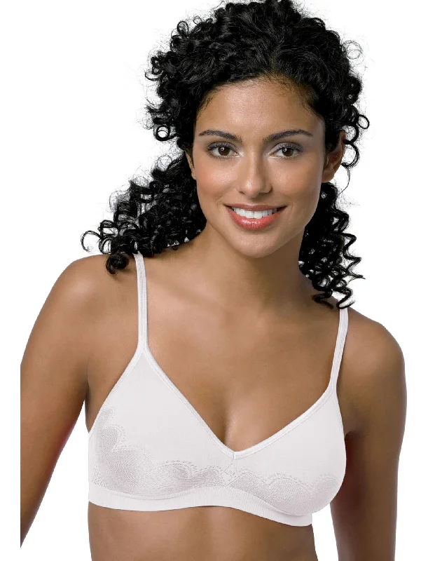 Hanes ComfortFlex Fit Corsetry Detail Wirefree Bra