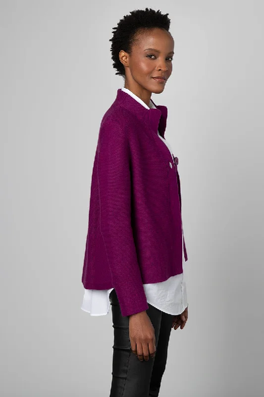 Kinross Cashmere Garter Button Cardigan