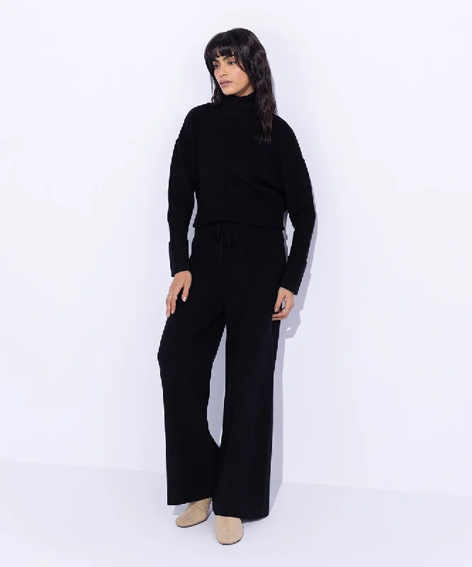 Ribbed Knit Trousers